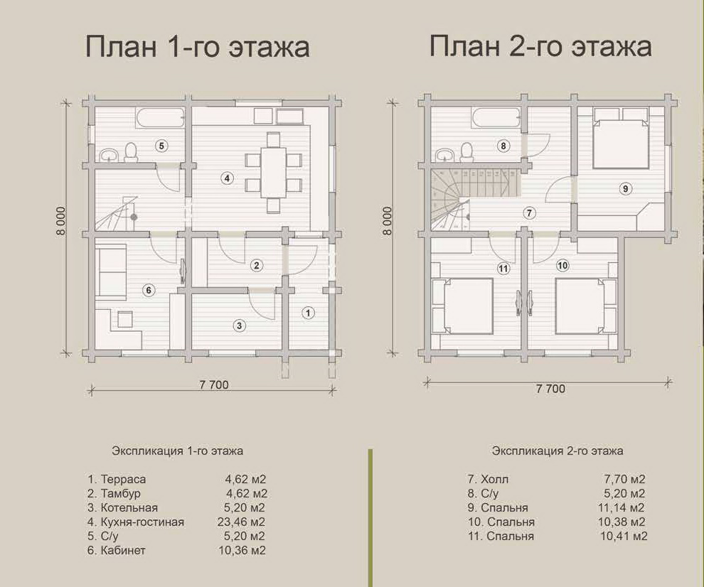 Дом проект милан